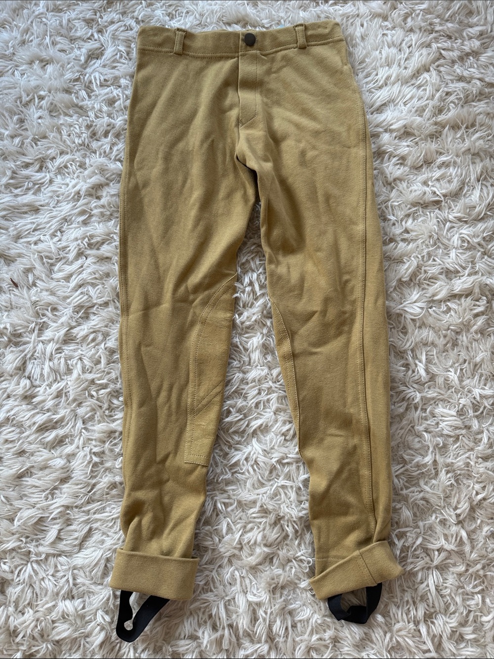 NWT Perri’s pull-on Kids Tan Riding Breeches